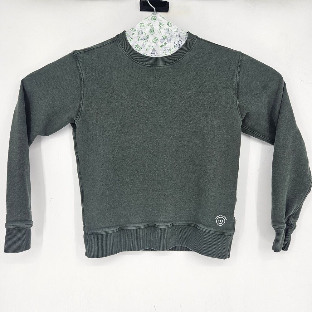 Allbirds Sweater‎ Mens Small Crewneck Pullover Sweatshirt Green Preppy Slim Fit